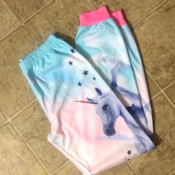 Jellifish Kids Unicorn "Magical Vibes" 2-pc pajamas - Size XL 14/16 - Picture 5 of 9